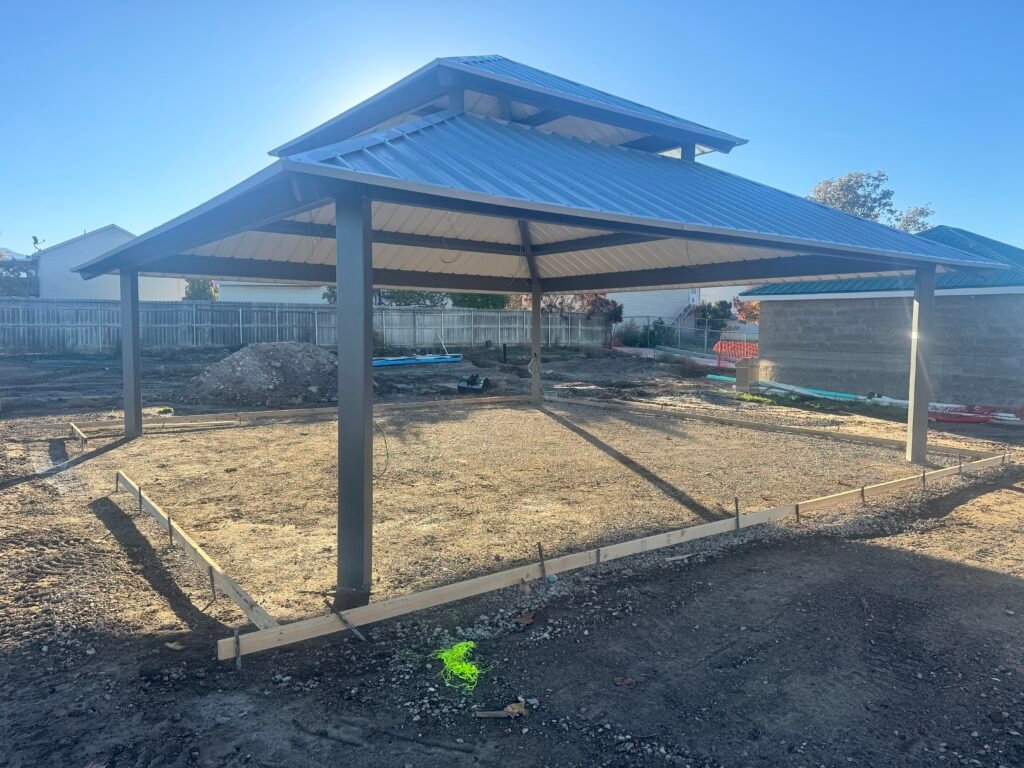 Coverworx Shelter at Fremont Park in Syracuse Utah